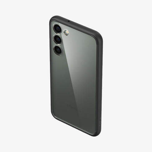 ACS05617 - Galaxy S23 Ultra Case Ultra Hybrid in crystal clear showing the back